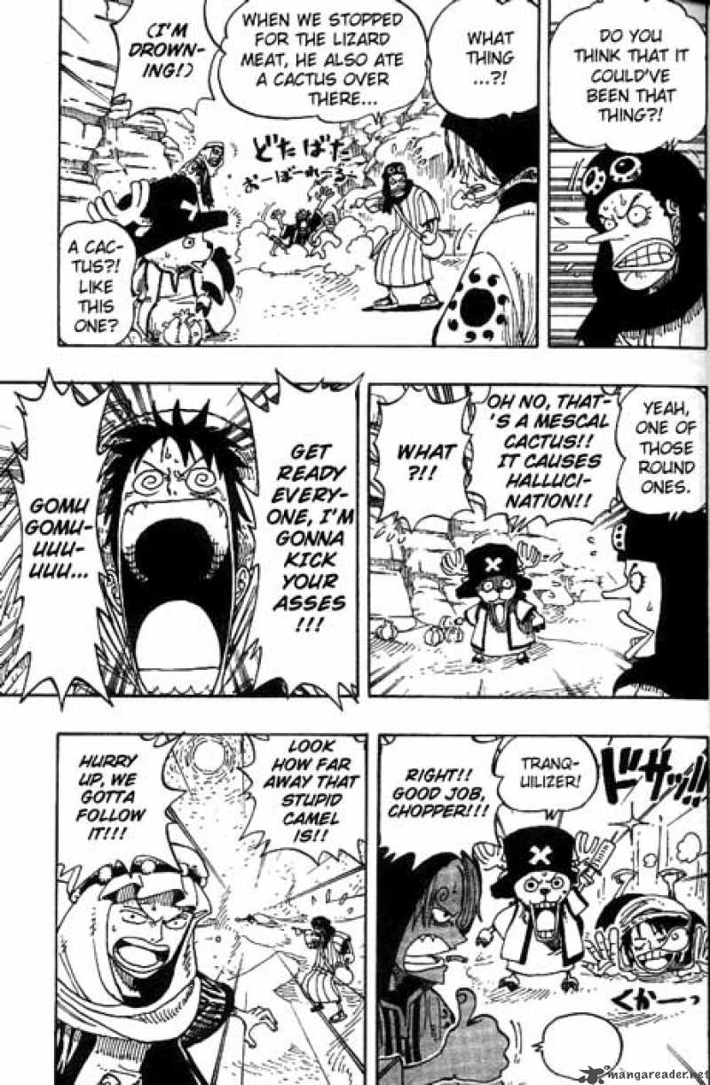 One Piece Chapter 162 page 16 - Chapter 162: Adventure in the Kingdom of Sand