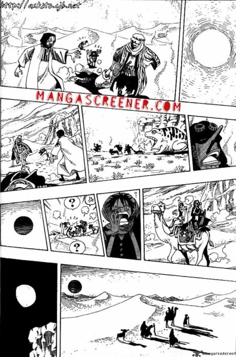 One Piece Chapter 162 page 17 - Chapter 162: Adventure in the Kingdom of Sand
