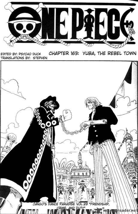 One Piece Chapter 163 page 1 - Chapter 163: Yuba, the Town of Rebels