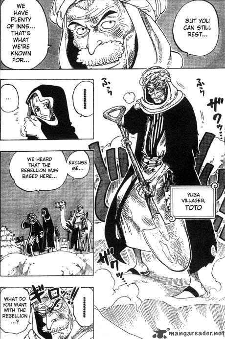 One Piece Chapter 163 page 4 - Chapter 163: Yuba, the Town of Rebels
