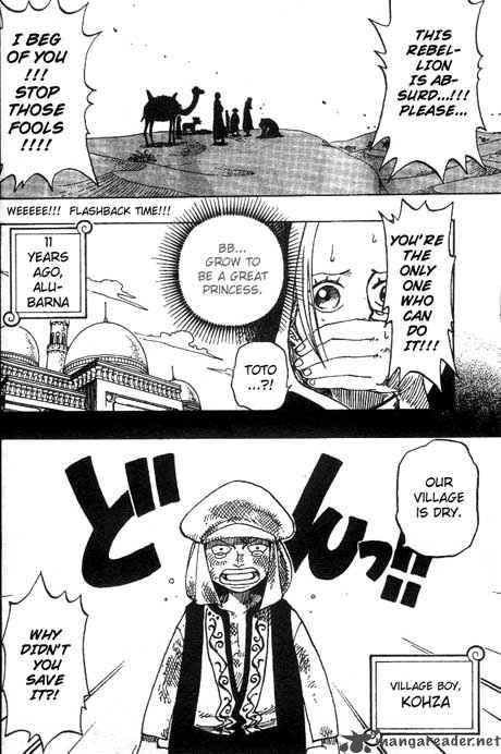 One Piece Chapter 163 page 8 - Chapter 163: Yuba, the Town of Rebels