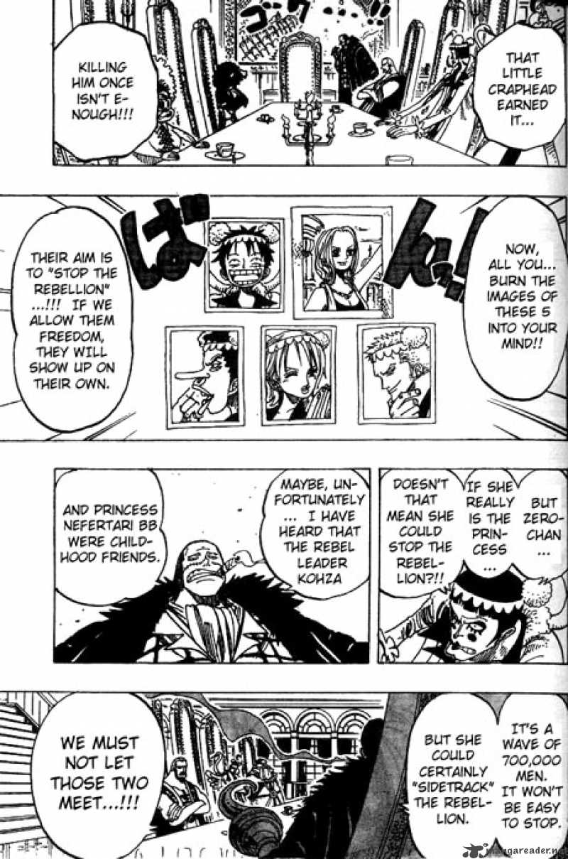 One Piece Chapter 166 page 11 - Chapter 166: Luffy vs. Vivi
