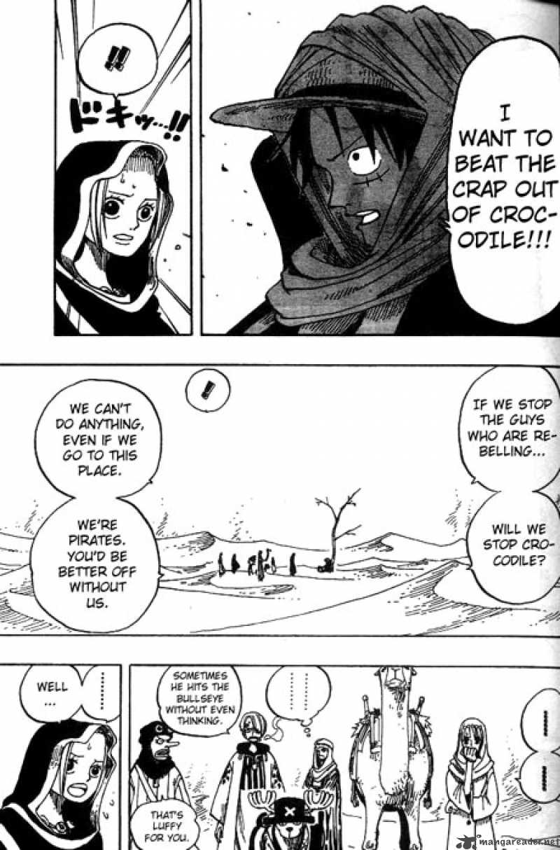 One Piece Chapter 166 page 15 - Chapter 166: Luffy vs. Vivi