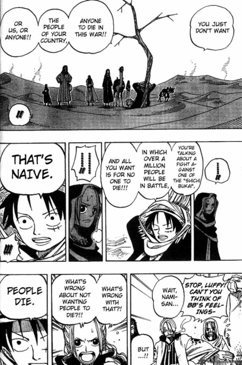 One Piece Chapter 166 page 16 - Chapter 166: Luffy vs. Vivi