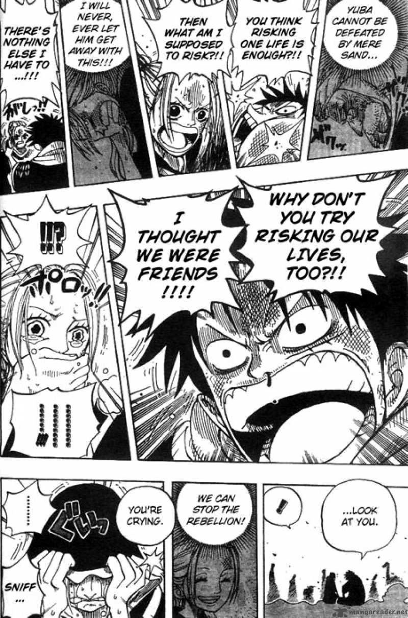 One Piece Chapter 166 page 18 - Chapter 166: Luffy vs. Vivi
