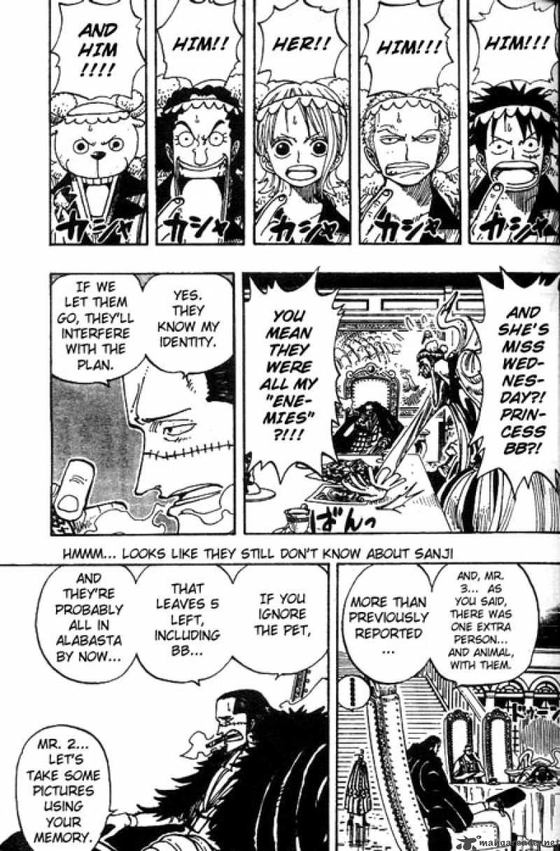 One Piece Chapter 166 page 7 - Chapter 166: Luffy vs. Vivi
