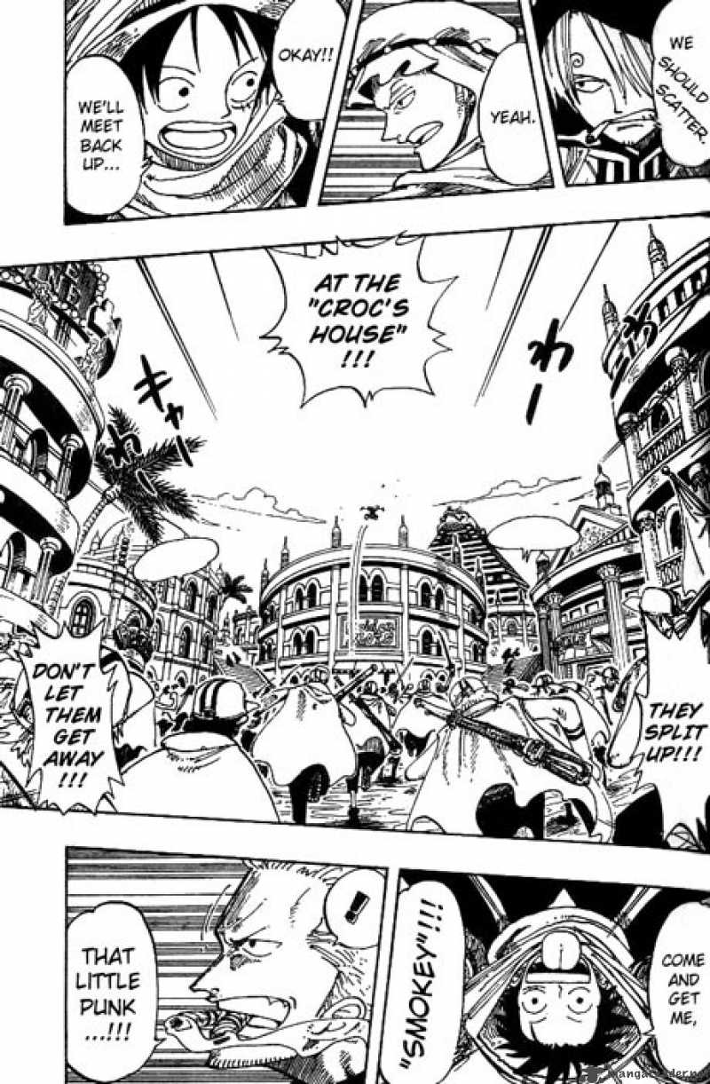 One Piece Chapter 168 page 11 - Chapter 168: Rainbase, The Town of Dreams