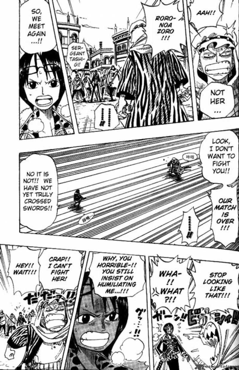 One Piece Chapter 168 page 15 - Chapter 168: Rainbase, The Town of Dreams