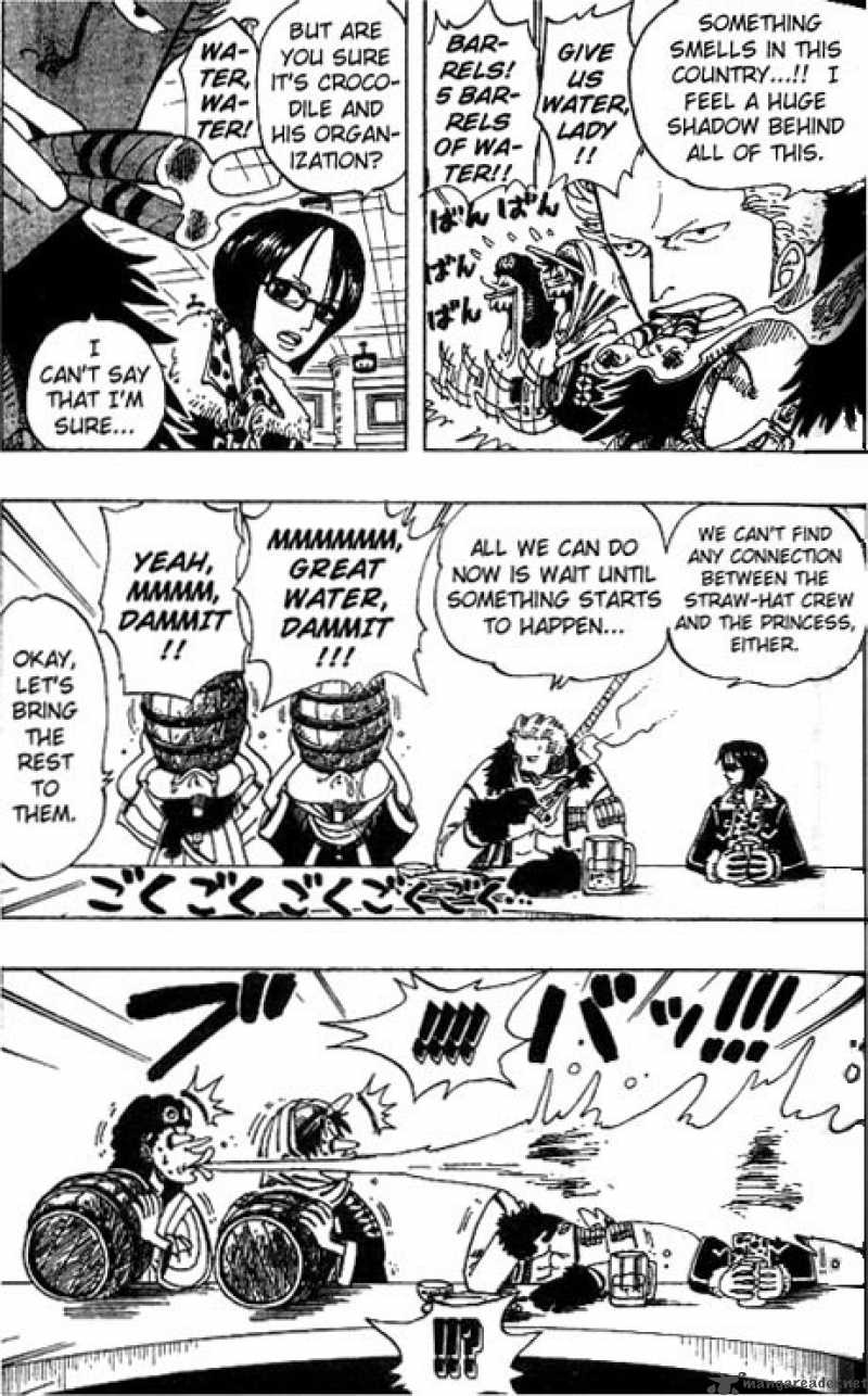 One Piece Chapter 168 page 7 - Chapter 168: Rainbase, The Town of Dreams