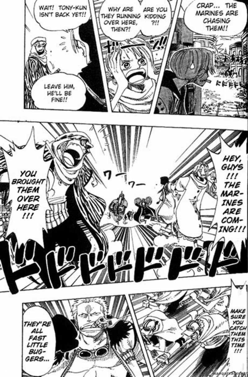One Piece Chapter 168 page 9 - Chapter 168: Rainbase, The Town of Dreams