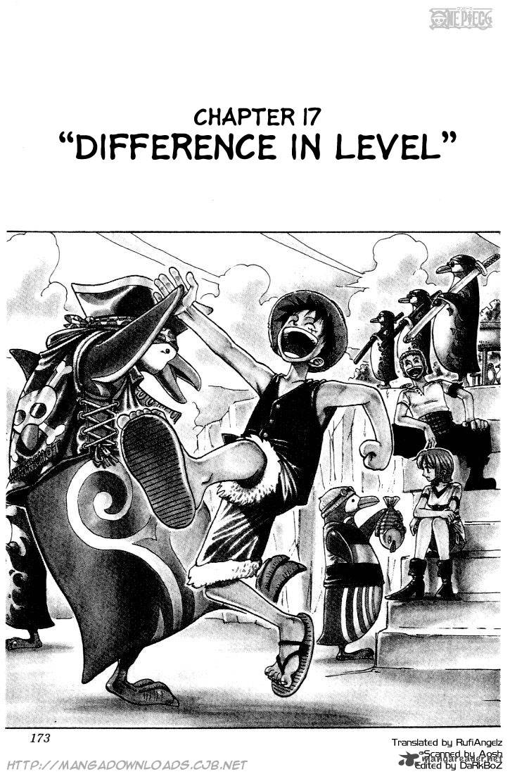 One Piece Chapter 17 page 1 - Chapter 17: Character