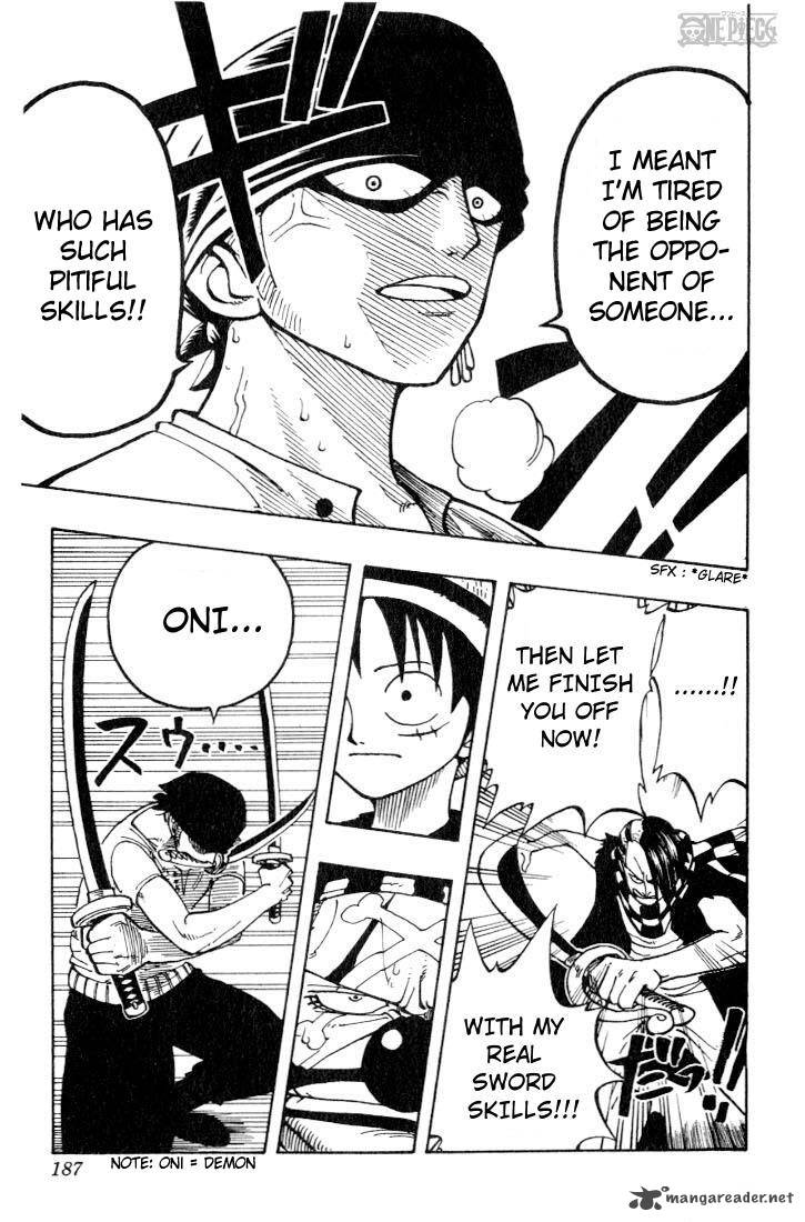 One Piece Chapter 17 page 15 - Chapter 17: Character