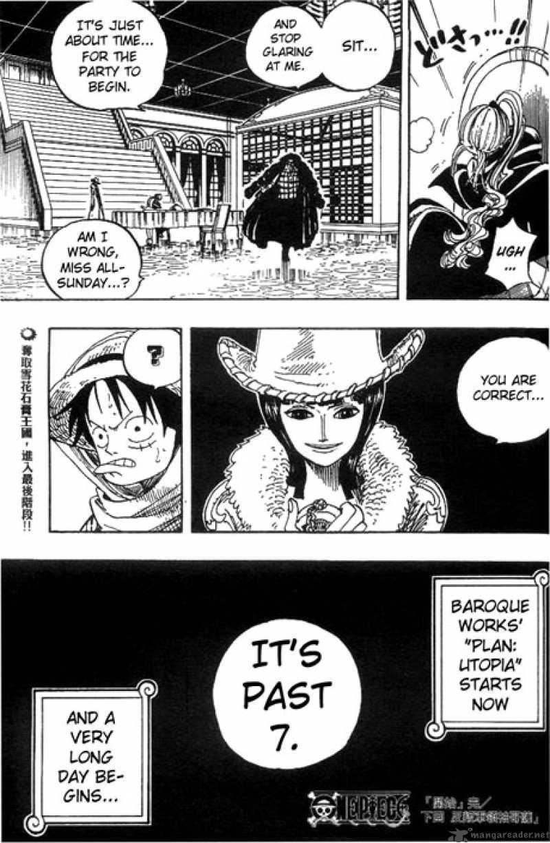 One Piece Chapter 170 page 19 - Chapter 170: It Begins