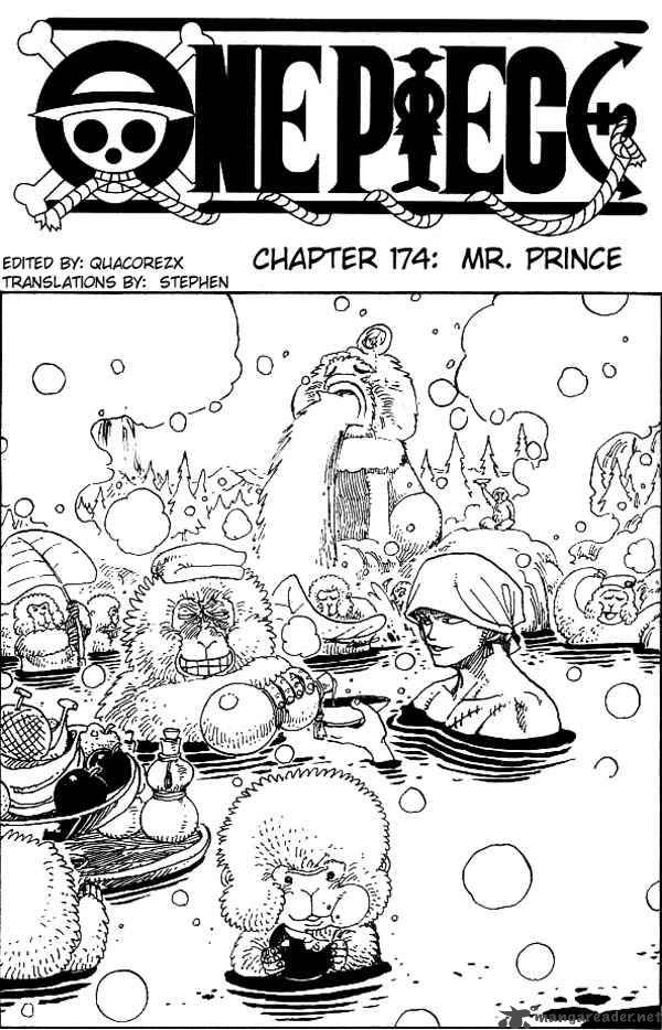 One Piece Chapter 174 page 1 - Chapter 174: Mr. Prince
