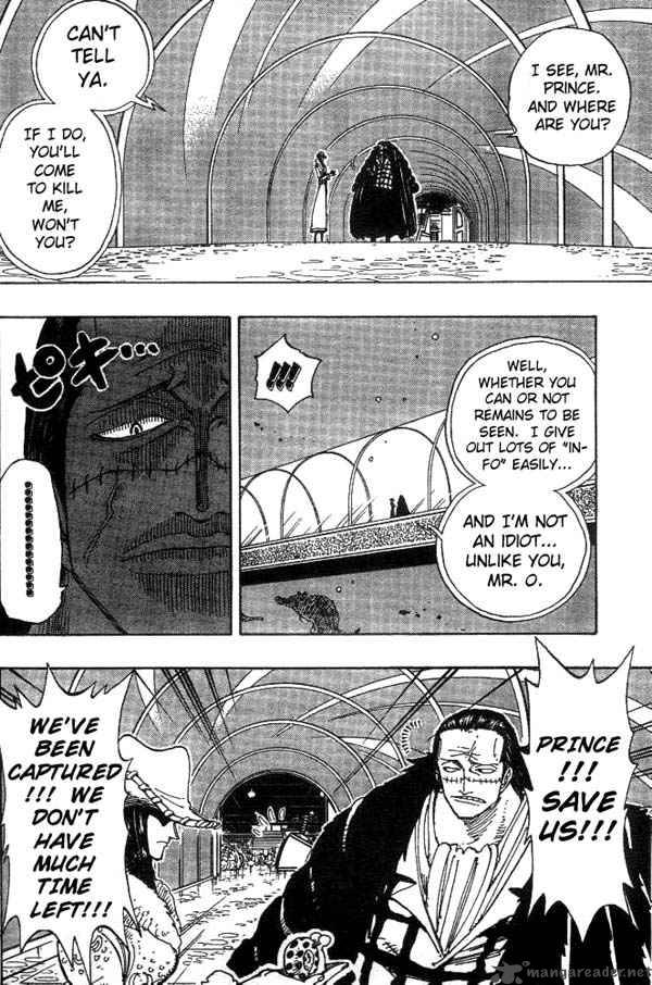One Piece Chapter 174 page 4 - Chapter 174: Mr. Prince