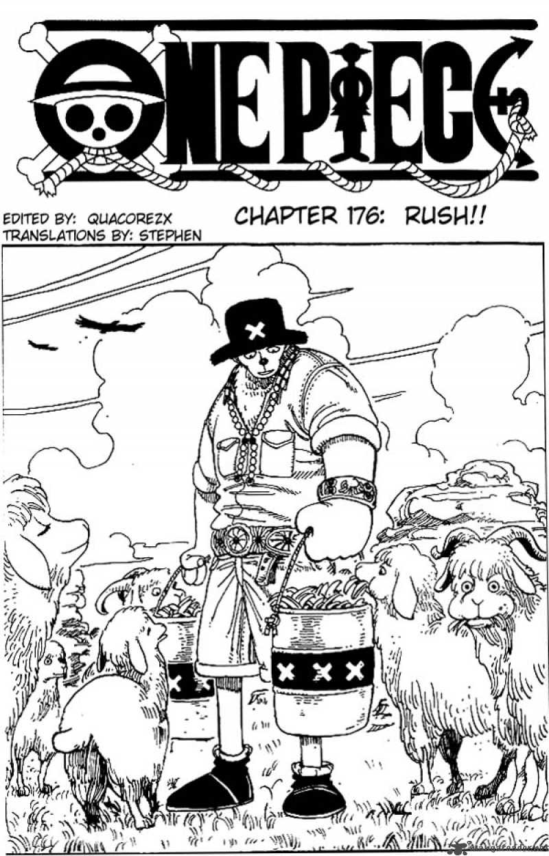 One Piece Chapter 176 page 1 - Chapter 176: Rush!!