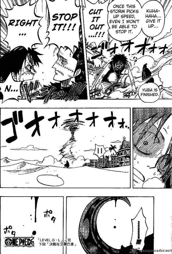 One Piece Chapter 178 page 18 - Chapter 178: Level G.L.