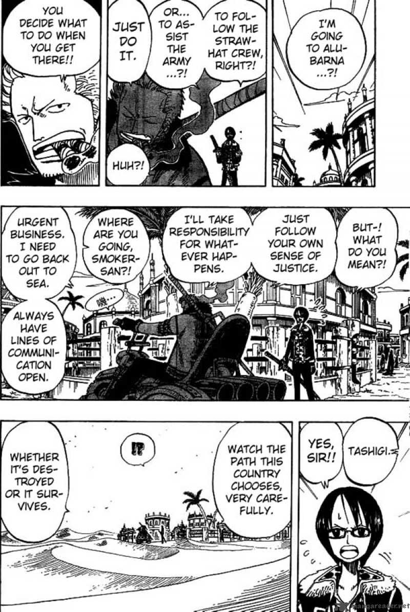 One Piece Chapter 179 page 10 - Chapter 179: Showdown at Alubarna