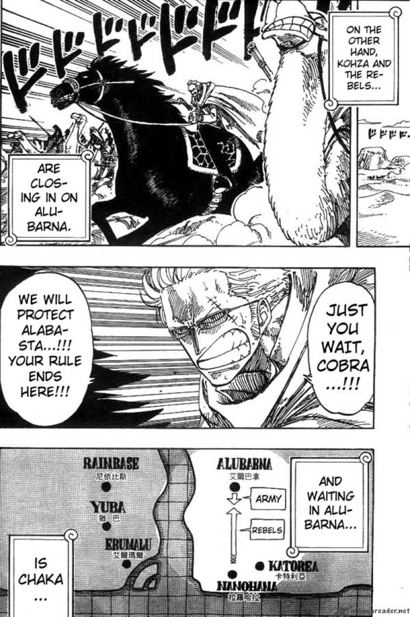 One Piece Chapter 179 page 12 - Chapter 179: Showdown at Alubarna