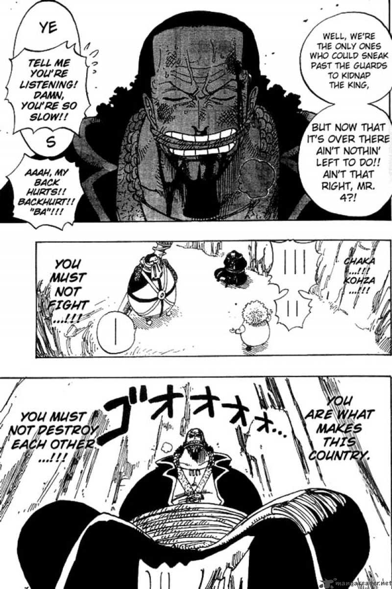One Piece Chapter 179 page 15 - Chapter 179: Showdown at Alubarna