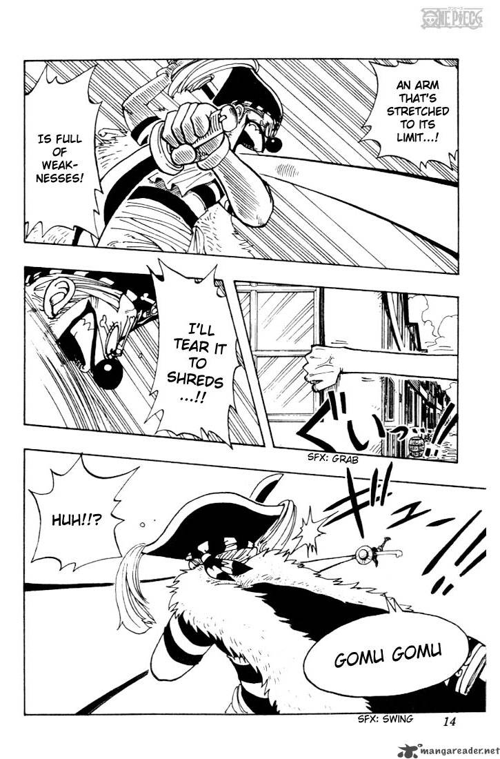 One Piece Chapter 18 page 13 - Chapter 18: The Pirate "Buggy the Clown"