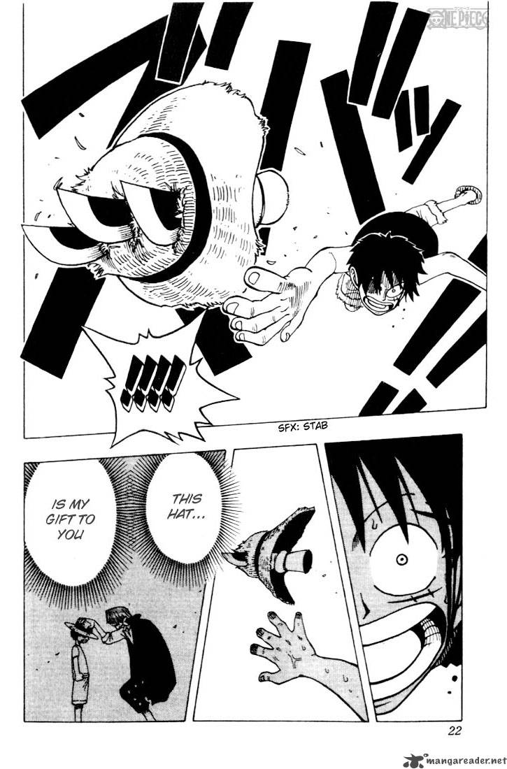 One Piece Chapter 18 page 21 - Chapter 18: The Pirate "Buggy the Clown"