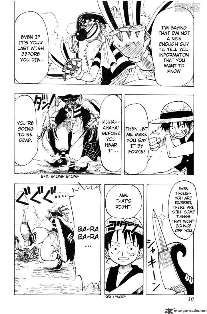One Piece Chapter 18 page 9 - Chapter 18: The Pirate "Buggy the Clown"