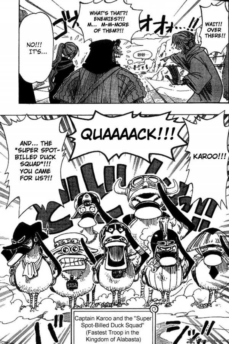One Piece Chapter 180 page 17 - Chapter 180: Arabasta Animal Land
