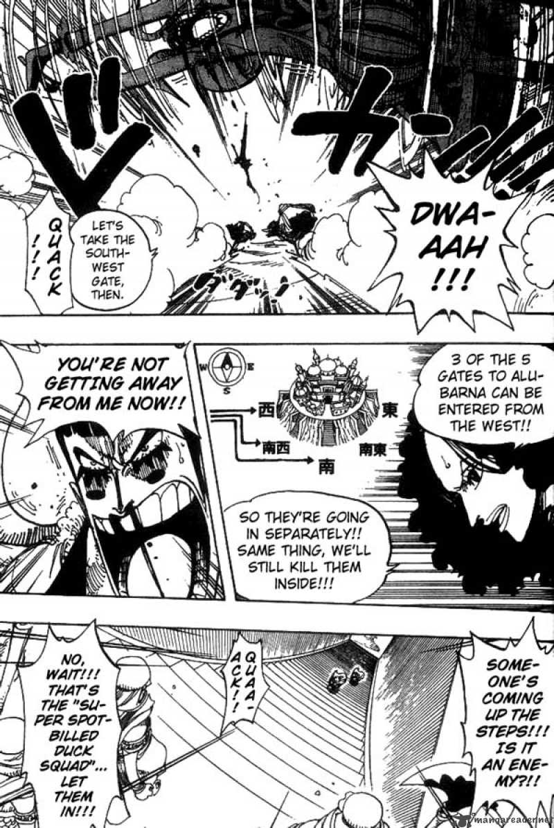One Piece Chapter 181 page 12 - Chapter 181: Super Spot-Billed Duck Quiz