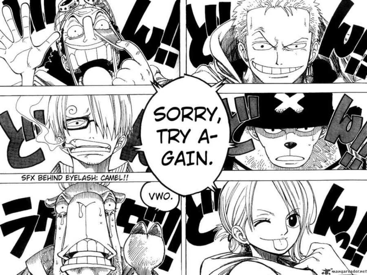 One Piece Chapter 181 page 15 - Chapter 181: Super Spot-Billed Duck Quiz