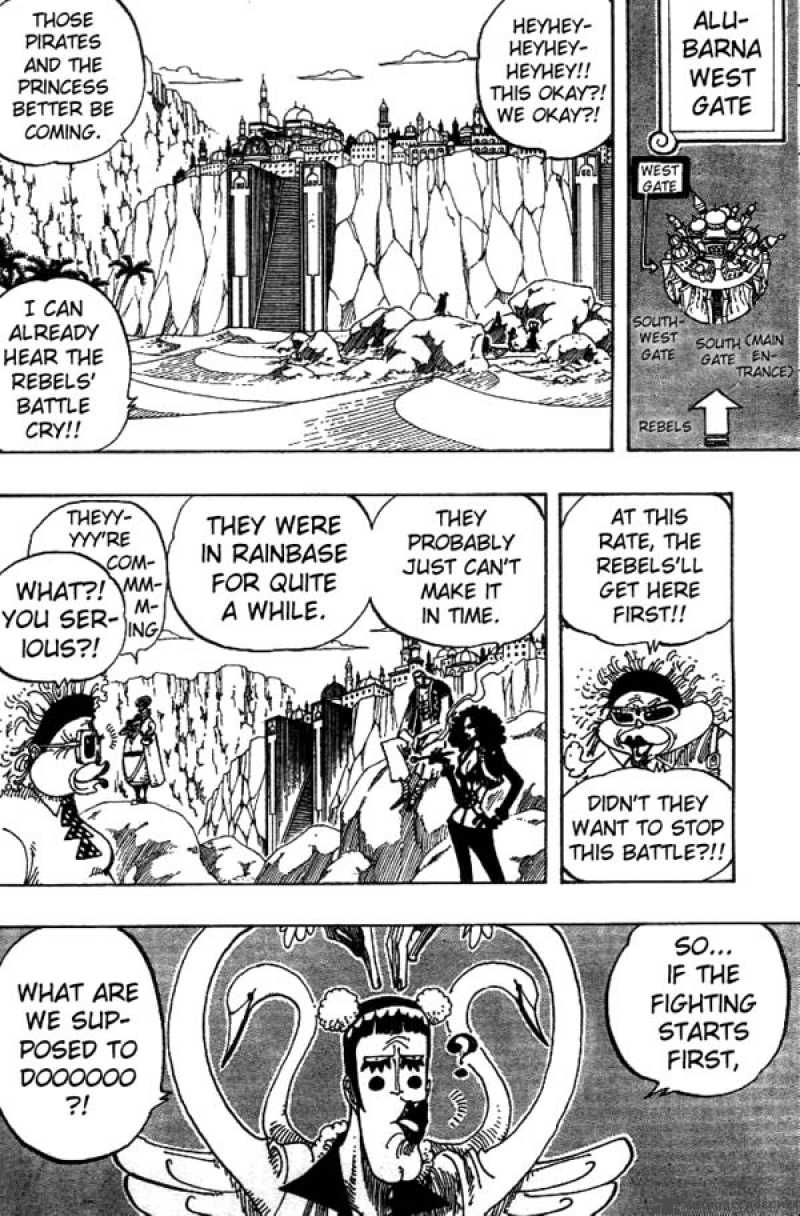 One Piece Chapter 181 page 4 - Chapter 181: Super Spot-Billed Duck Quiz
