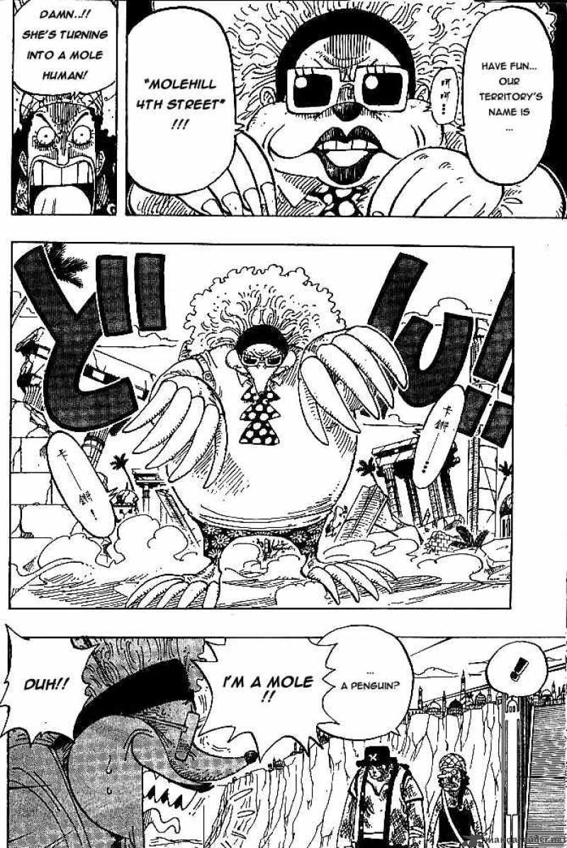 One Piece Chapter 184 page 10 - Chapter 184: Molehill 4th St.