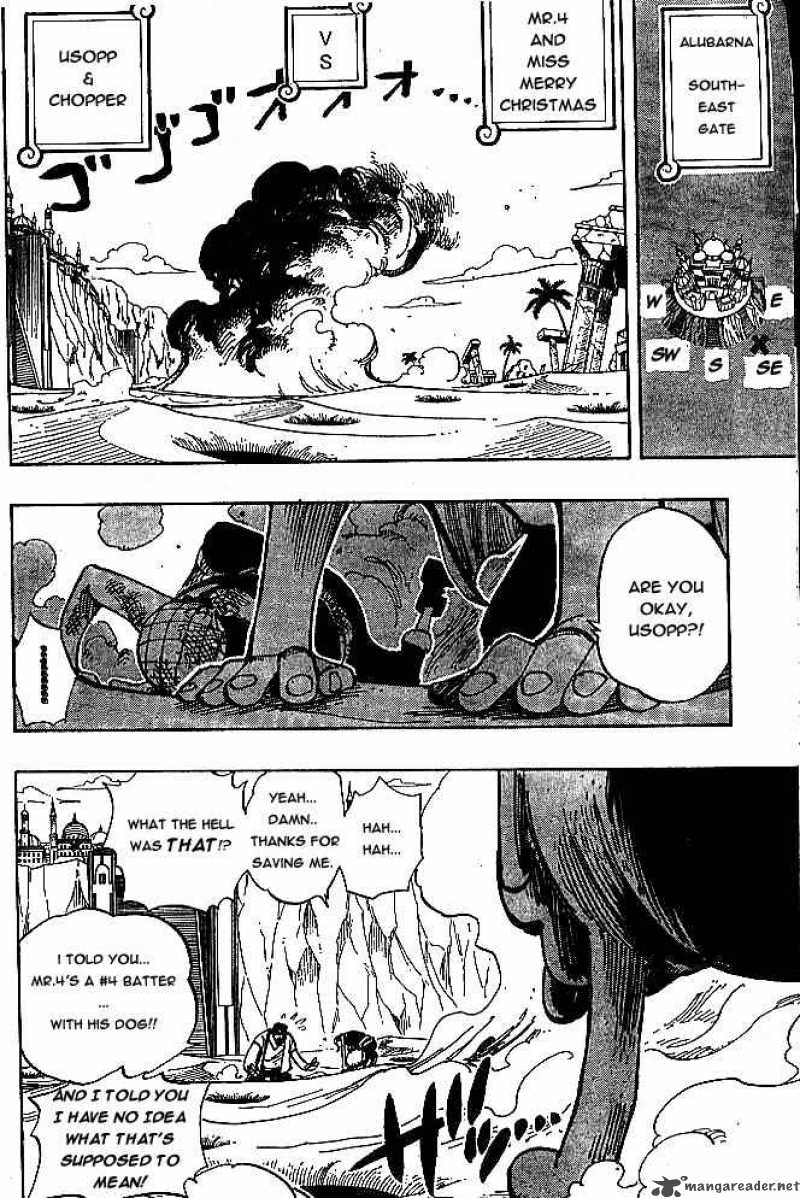One Piece Chapter 184 page 2 - Chapter 184: Molehill 4th St.