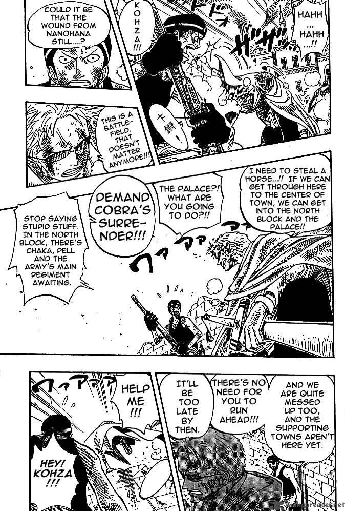 One Piece Chapter 187 page 3 - Chapter 187: Even Match