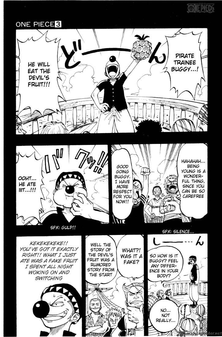 One Piece Chapter 19 page 15 - Chapter 19: Devil Fruit