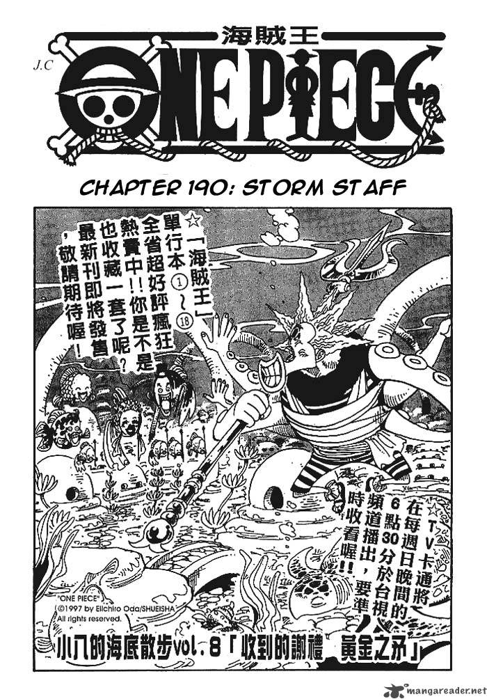One Piece Chapter 190 page 1 - Chapter 190: Clima-Tact