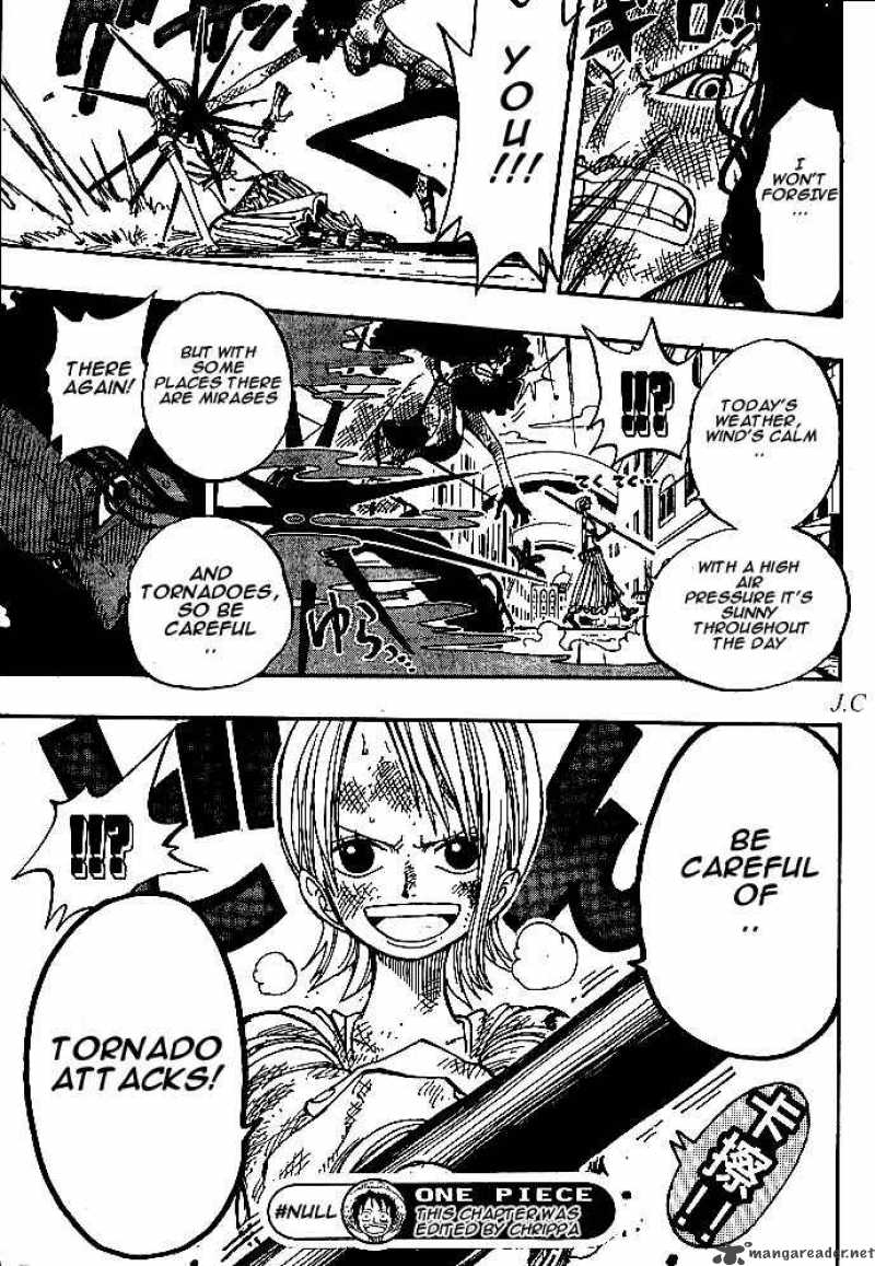 One Piece manga, chapter 192, page 20 of 23