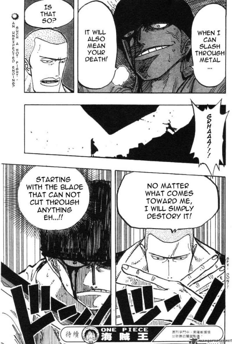 One Piece Chapter 194 page 18 - Chapter 194: Cutting Steel