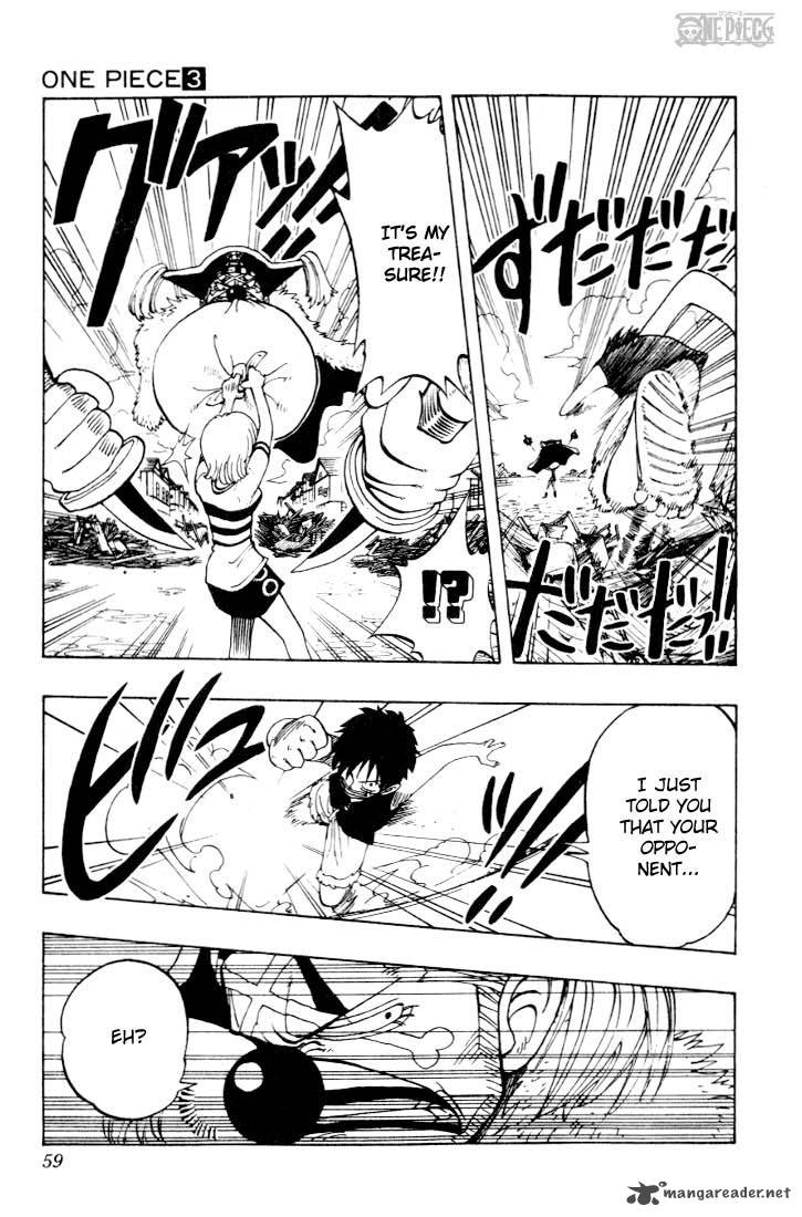 One Piece Chapter 20 page 13 - Chapter 20: The Way of the Thief
