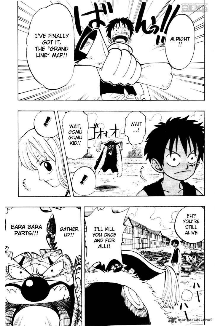 One Piece Chapter 20 page 17 - Chapter 20: The Way of the Thief