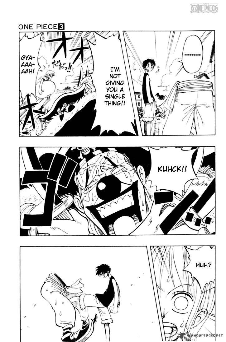 One Piece Chapter 20 page 3 - Chapter 20: The Way of the Thief