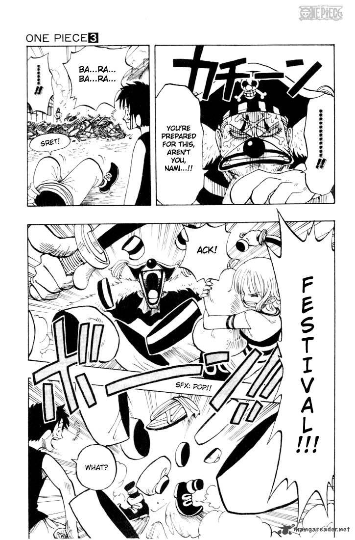 One Piece Chapter 20 page 7 - Chapter 20: The Way of the Thief