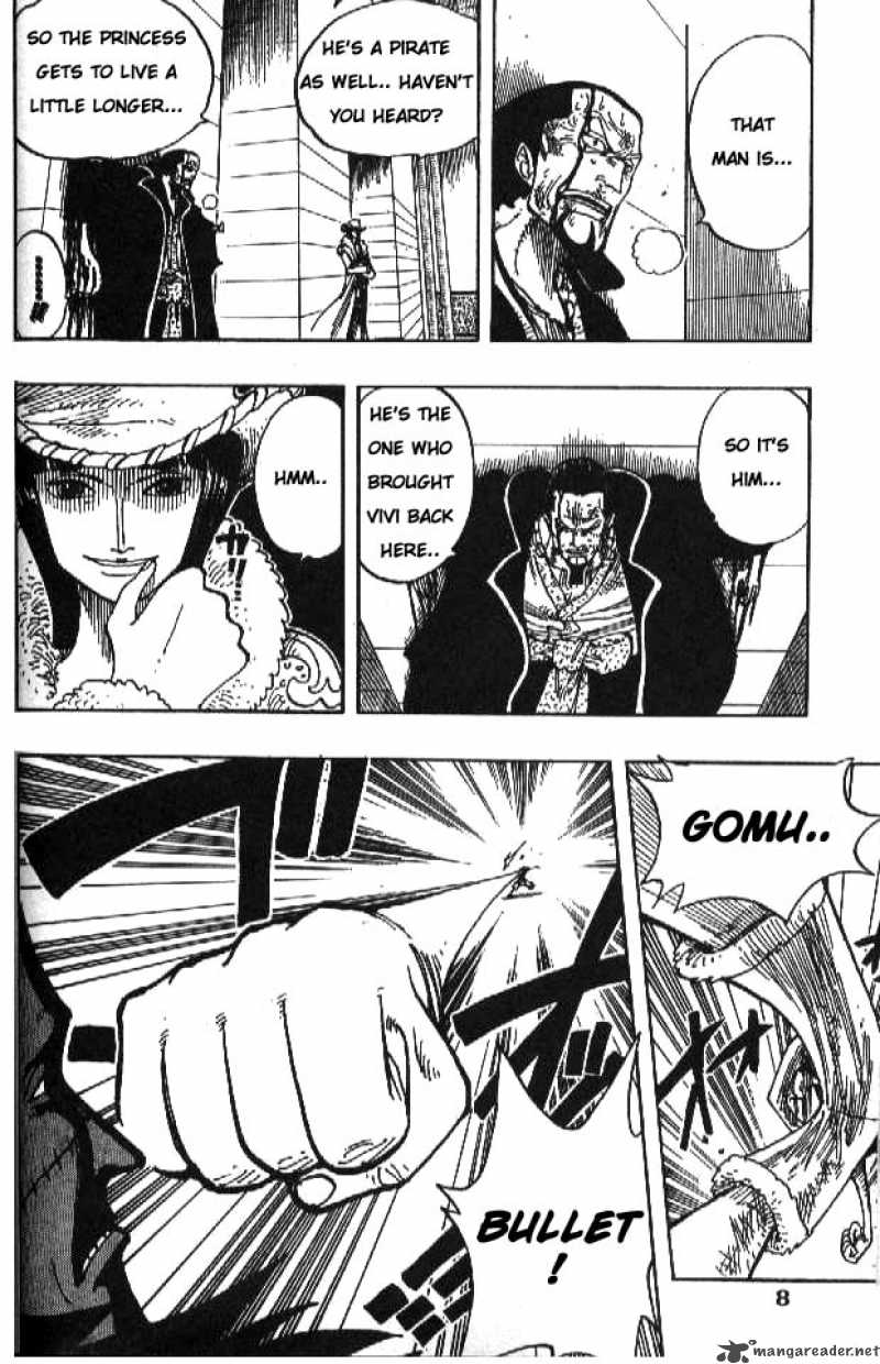 One Piece Chapter 200 page 8 - Chapter 200: Water Luffy
