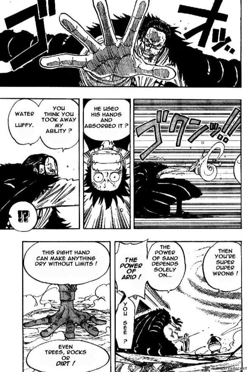 One Piece manga, chapter 201, page 9 of 22