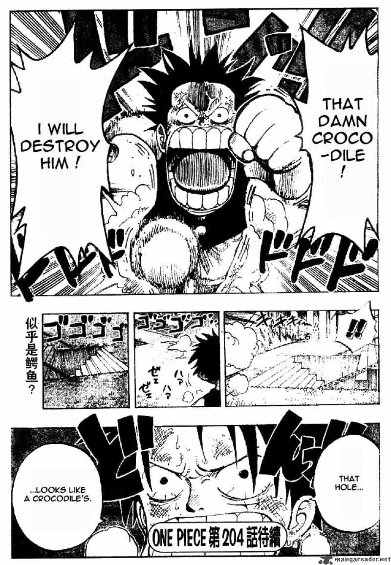 One Piece Chapter 203 page 19 - Chapter 203: Crocodile-ish