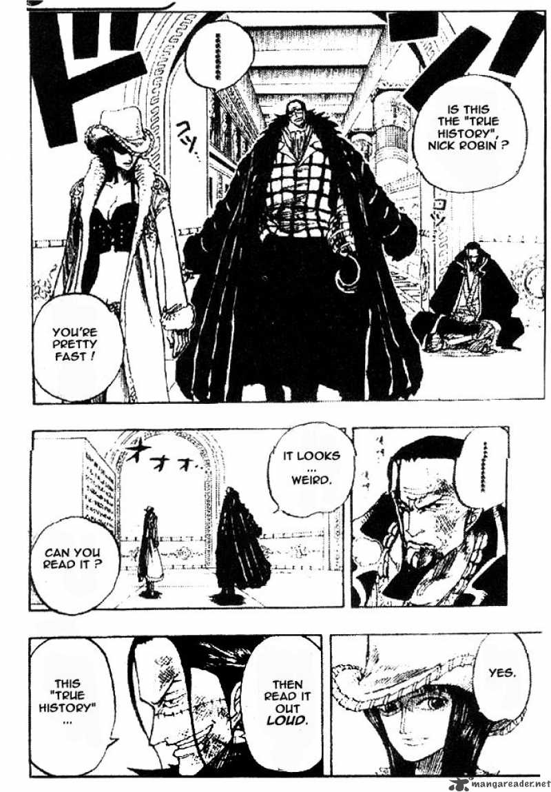 One Piece Chapter 203 page 4 - Chapter 203: Crocodile-ish
