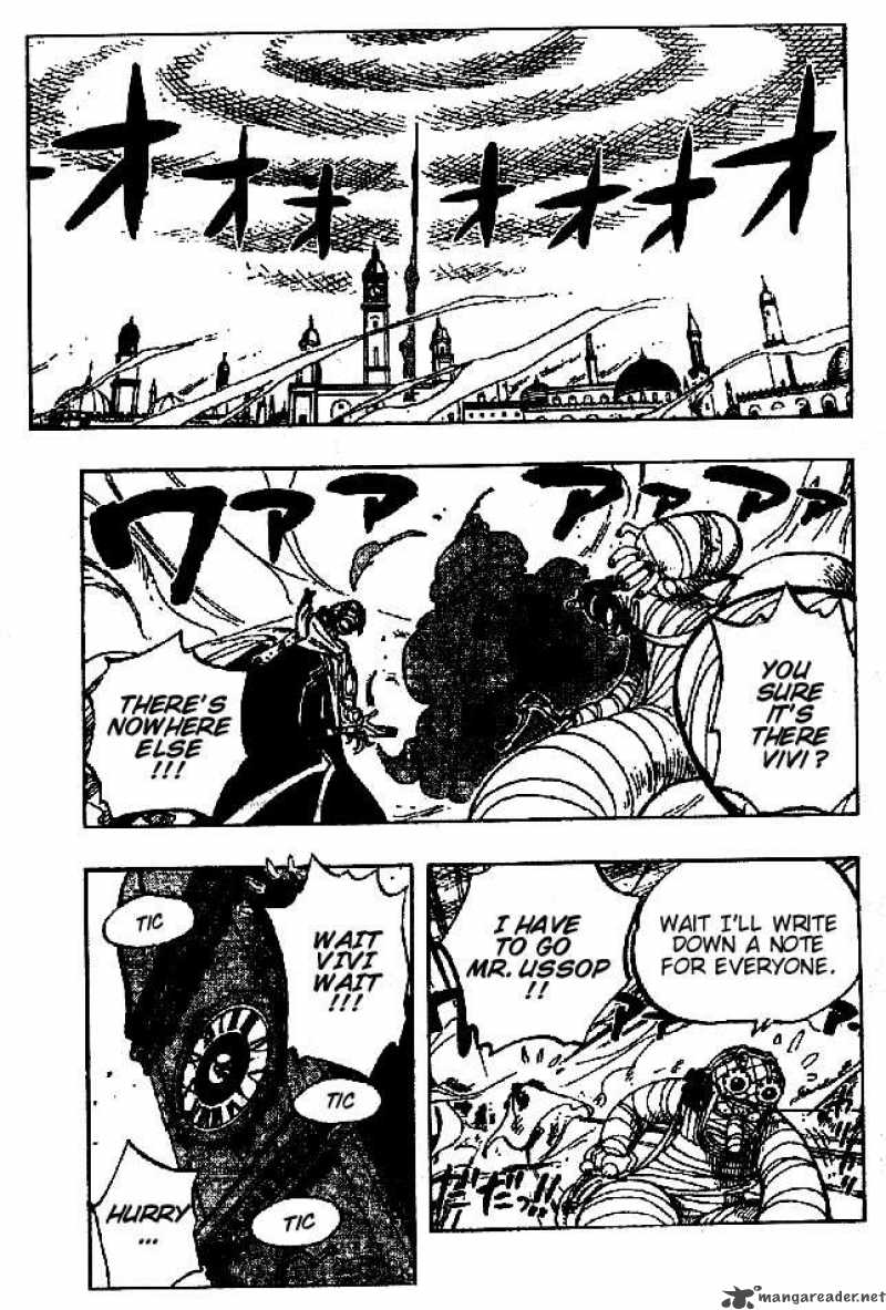 One Piece Chapter 204 page 3 - Chapter 204: RED