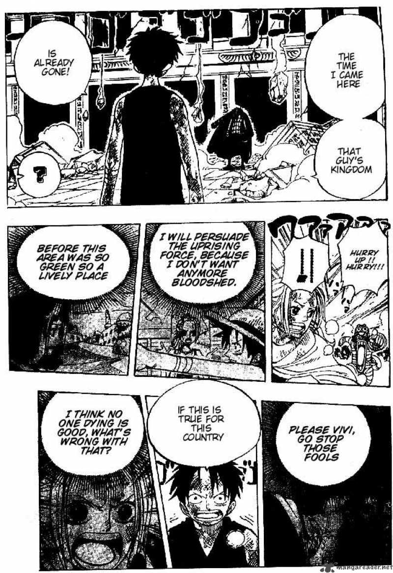 One Piece Chapter 204 page 9 - Chapter 204: RED