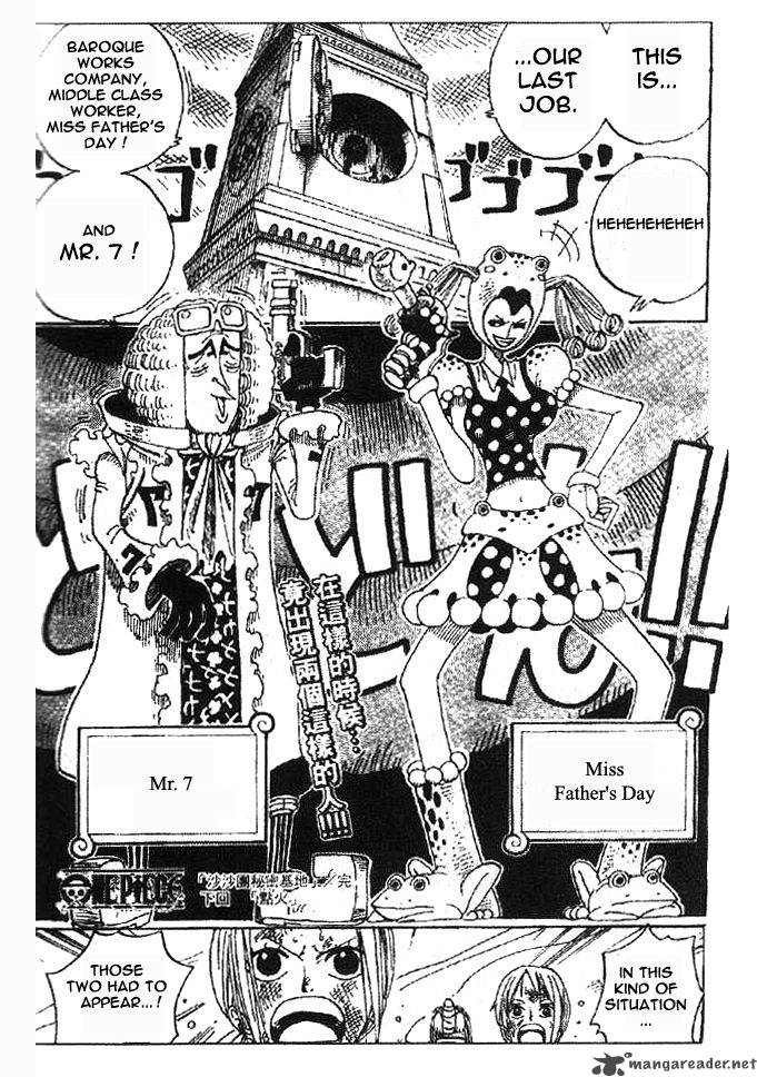 One Piece Chapter 205 page 19 - Chapter 205: The Suna Suna Clan's Secret Base