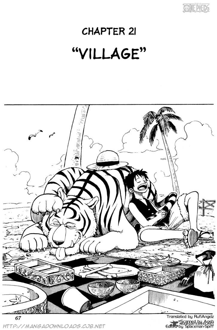 One Piece manga, chapter 21, page 2 of 24